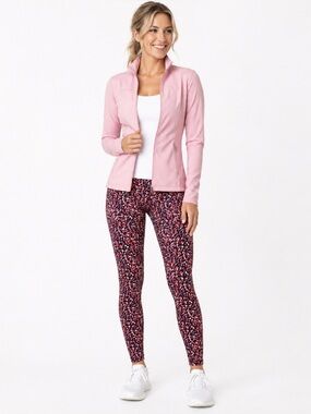 Michael Kors‎ Floral Print Leggings Women’s Size M Stretch Skinny